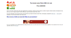 Desktop Screenshot of faal.com